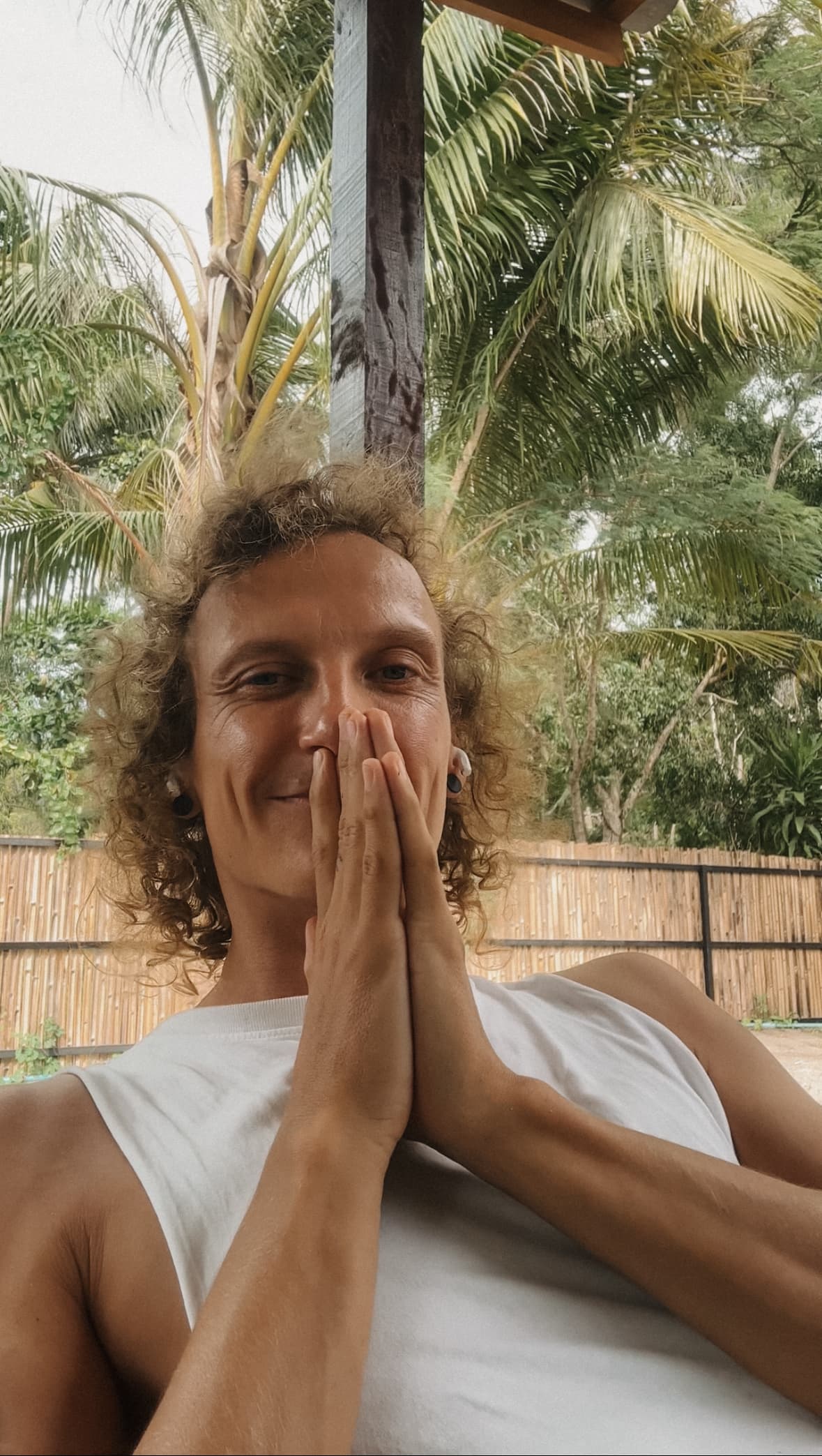 Markus, somatic yoga teacher on Koh Phangan